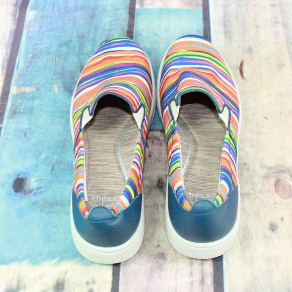 DANSKO Woven Stripe Flat Loafer Sneakers 7 / 37 - Picture 6 of 9